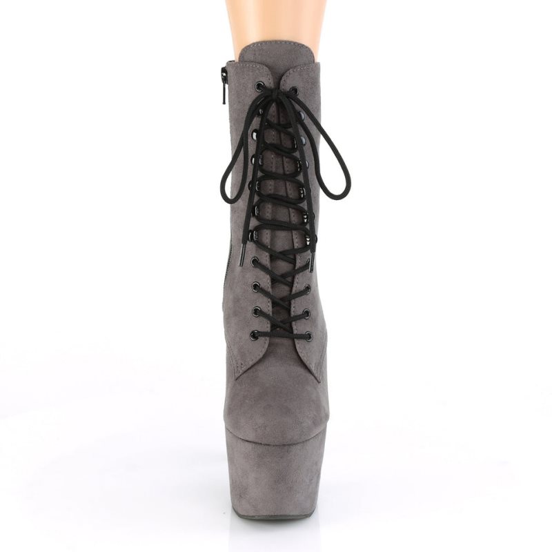 プリーザー Adore-1020FS Faux Suede レディース ブーツ グレー | IVEROJPXIV